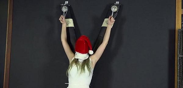  Teen Christmas Elf punished in Bondage EP 2